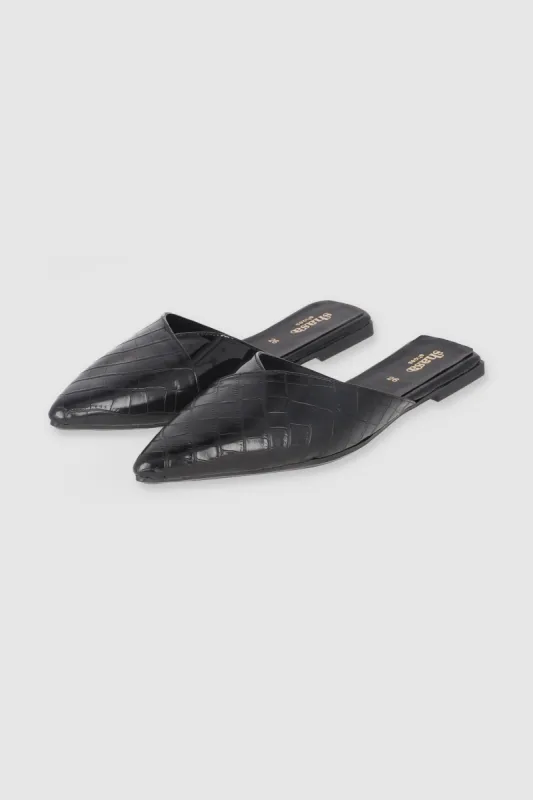 Flat Mula Croco sold by Shasa