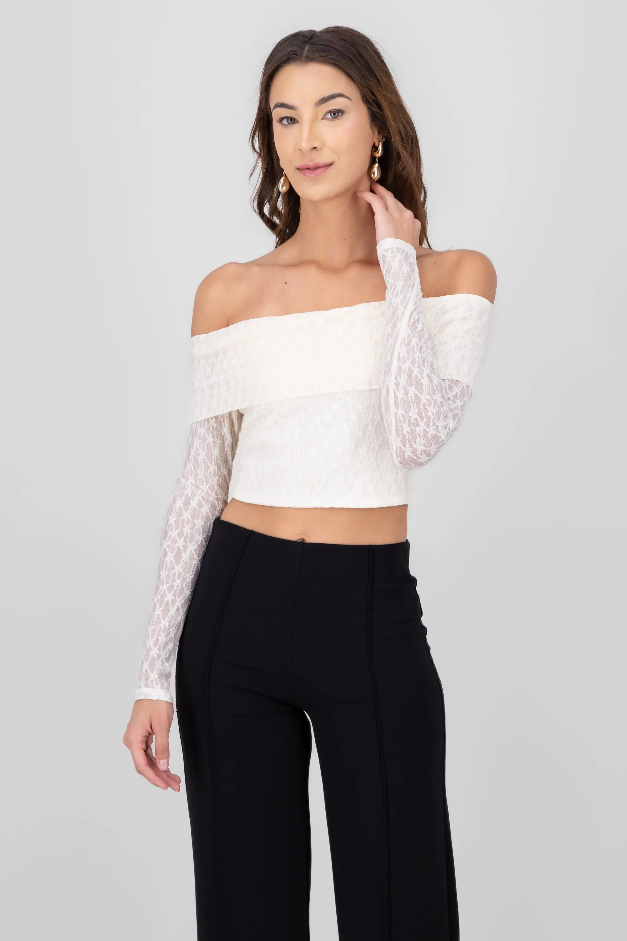 Top sin hombros sold by Shasa