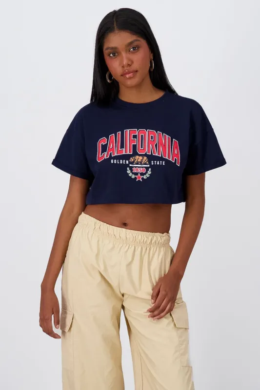 Playera Crop California sold by Shasa