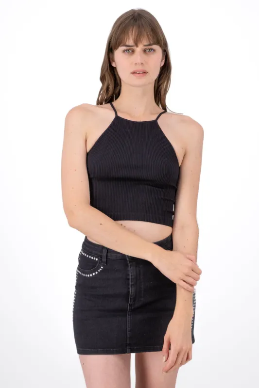 Top Seamless Halter Basico sold by Shasa