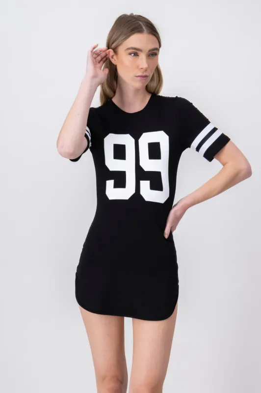 Vestido mini bodycon estampado sold by Shasa