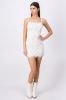 Vestido mini encaje floreado sold by Shasa