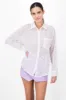Camisa larga lentejuelas sold by Shasa