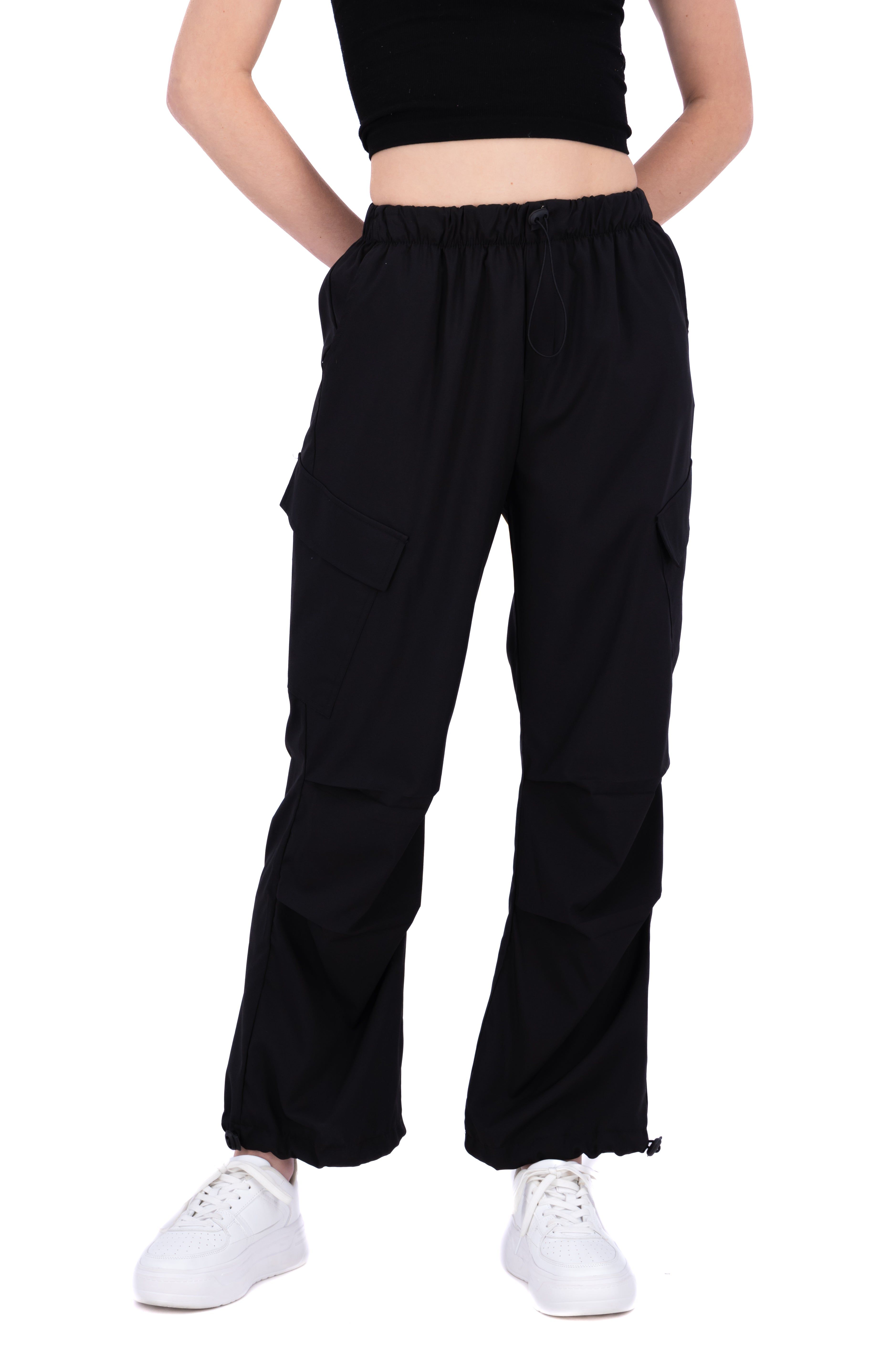 Pantalón cargo cintura elástica sold by Shasa