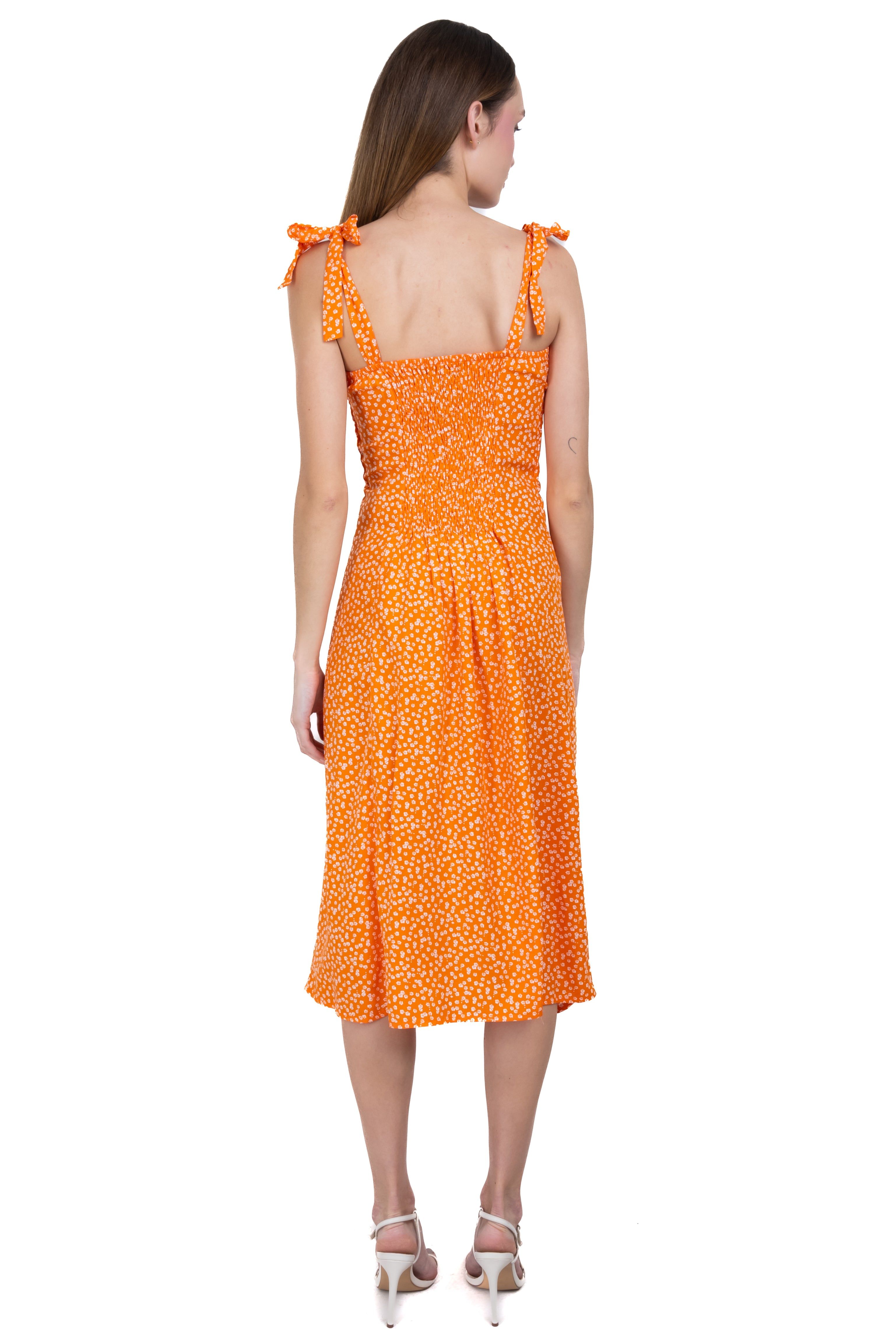 Vestido tirantes olanes flores sold by Shasa product image thumbnail 4