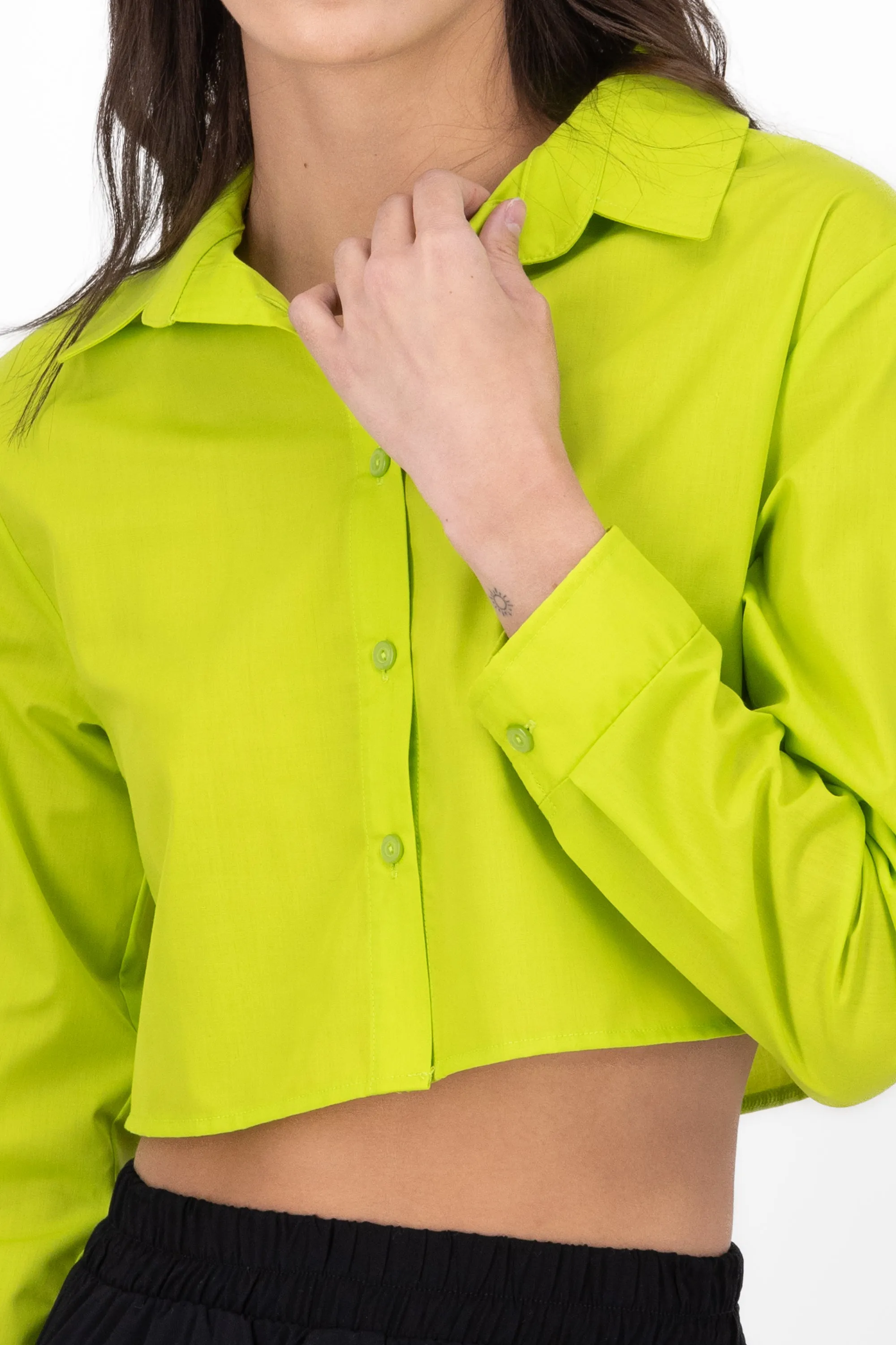 Camisa Crop Manga Larga sold by Shasa product image thumbnail 5