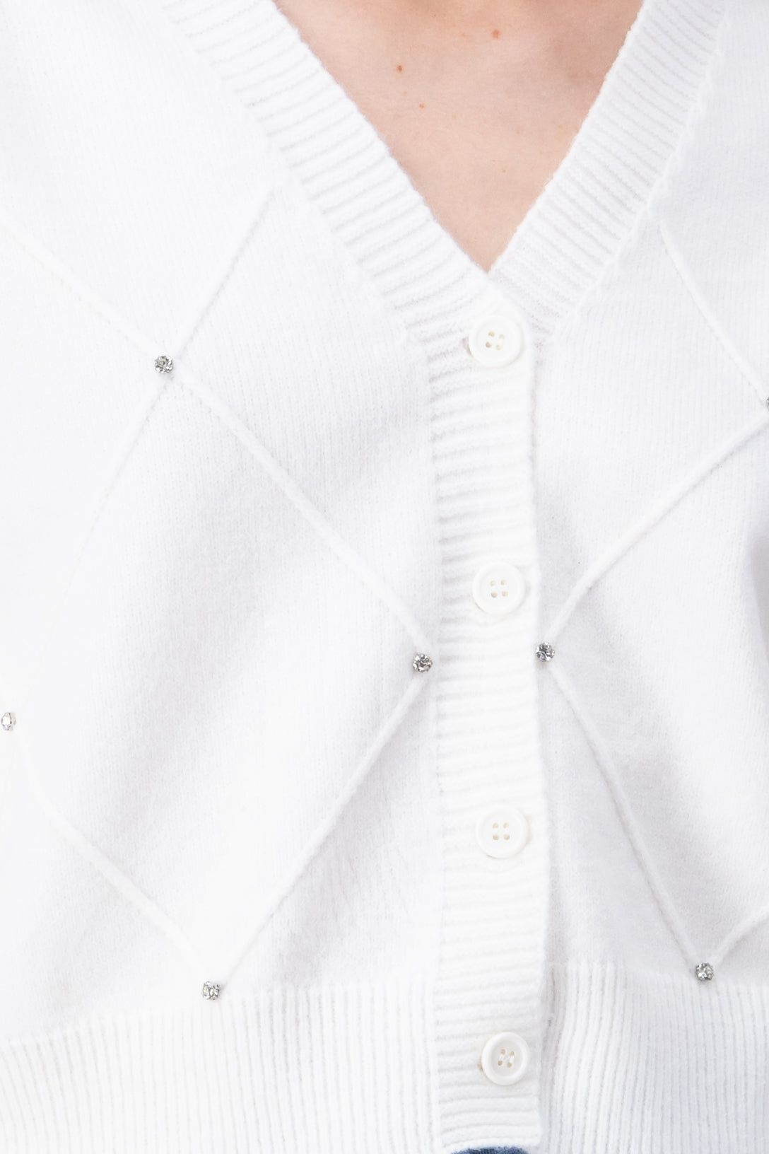 Cárdigan botones aplicación brillos sold by Shasa product image thumbnail 4