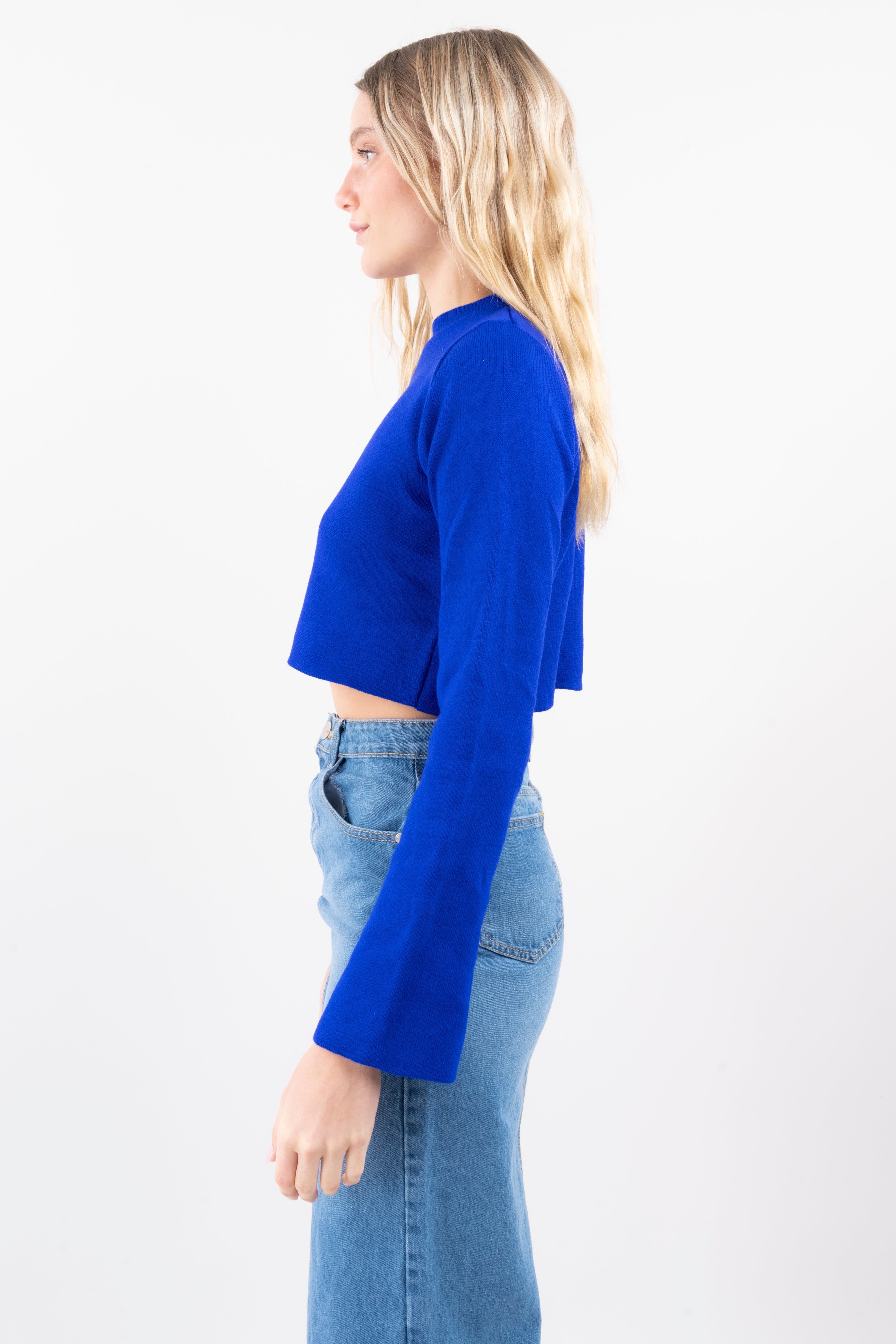 Suéter Crop Manga Amplia sold by Shasa product image thumbnail 3