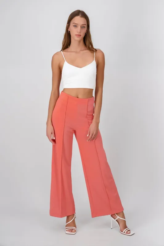 Pantalón Amplio Costura Frontal sold by Shasa