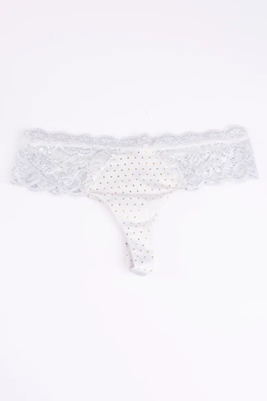 Tanga encaje lateral sold by Shasa