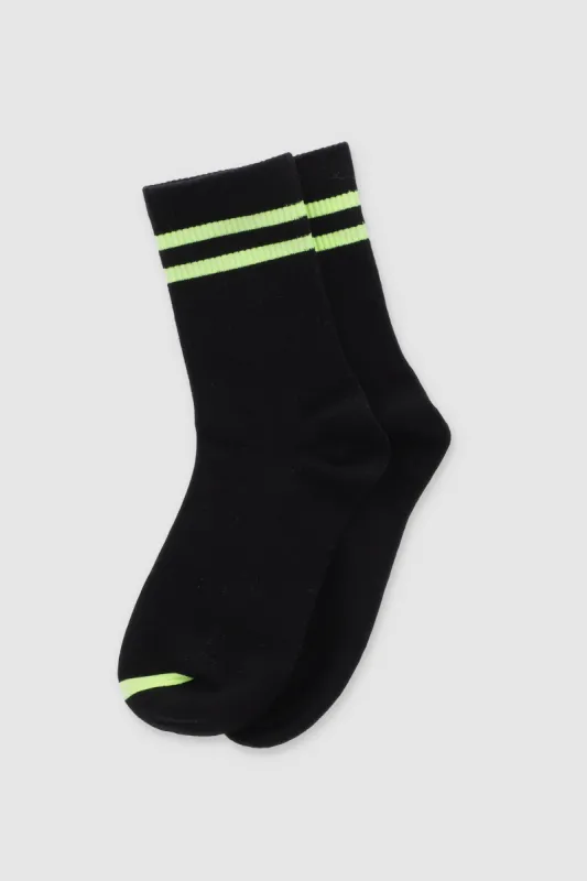 Calcetines elástico dos líneas sold by Shasa