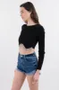 Top Acanalado Flecos Brillos sold by Shasa