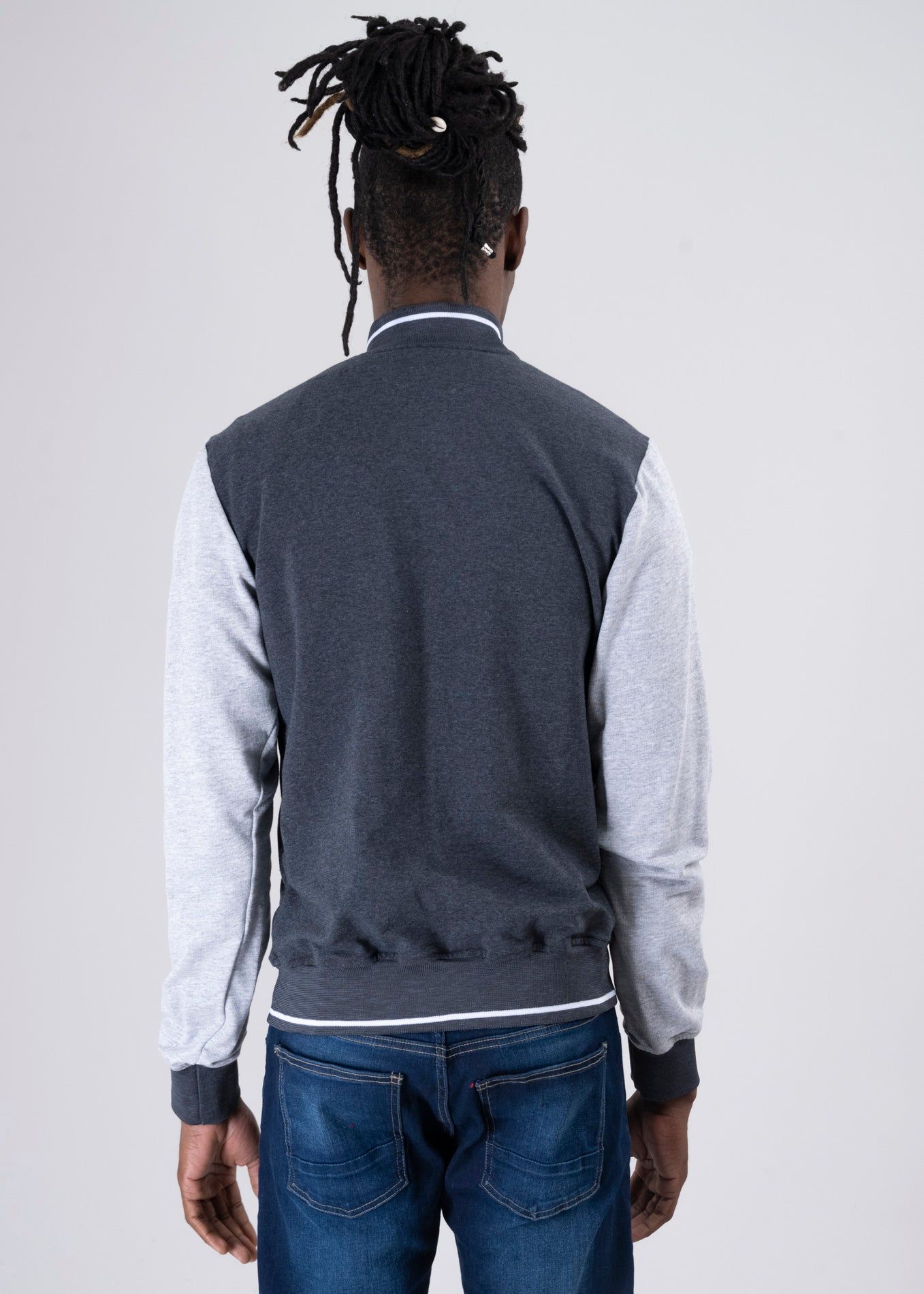 Chamarra bomber college bicolor botones sold by Shasa product image thumbnail 4