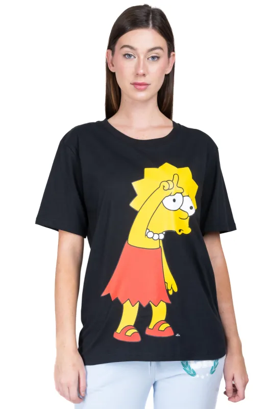 Playera oversize estampado Lisa sold by Shasa