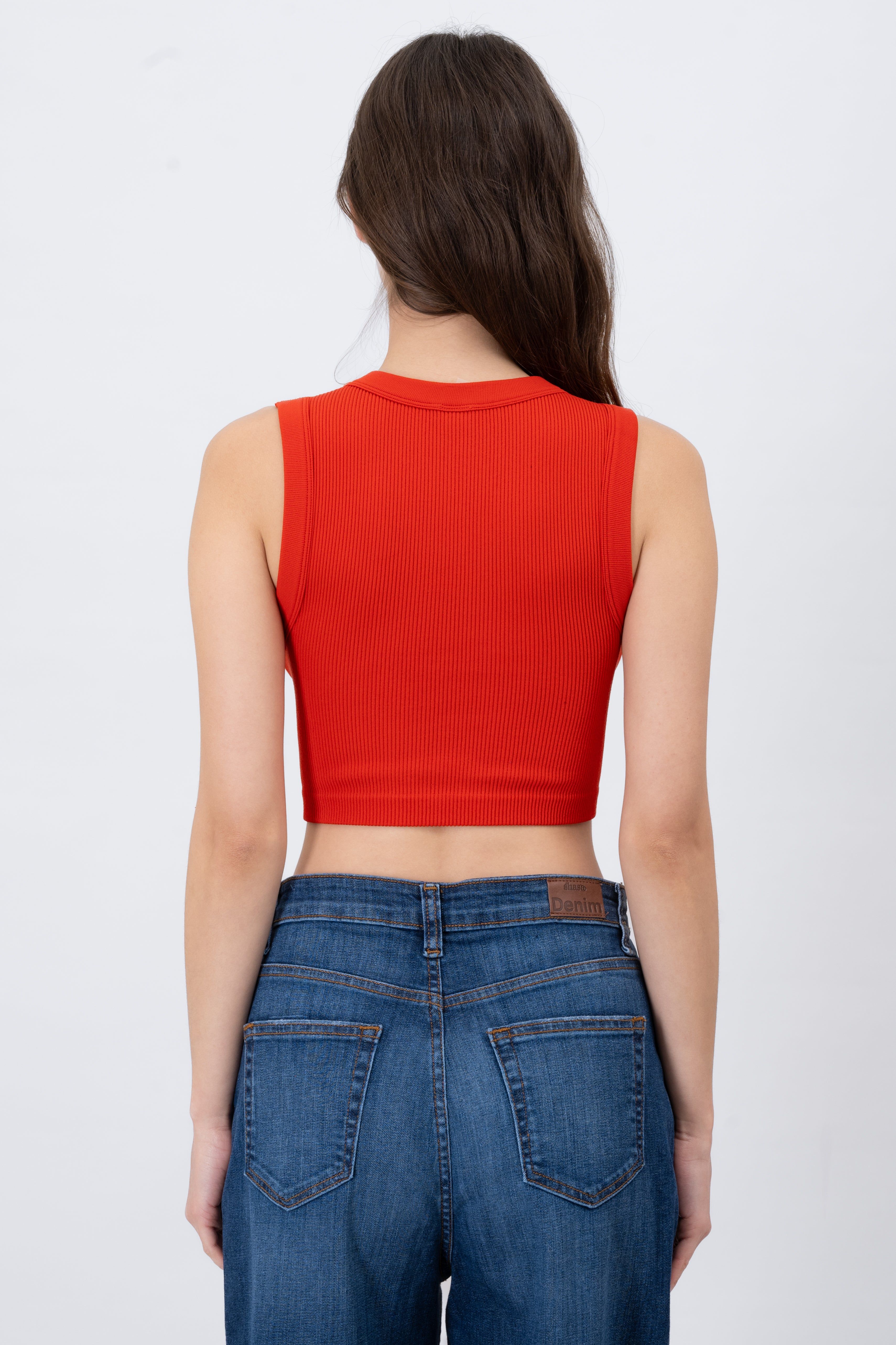 Top corto rib sin manga sold by Shasa product image thumbnail 4