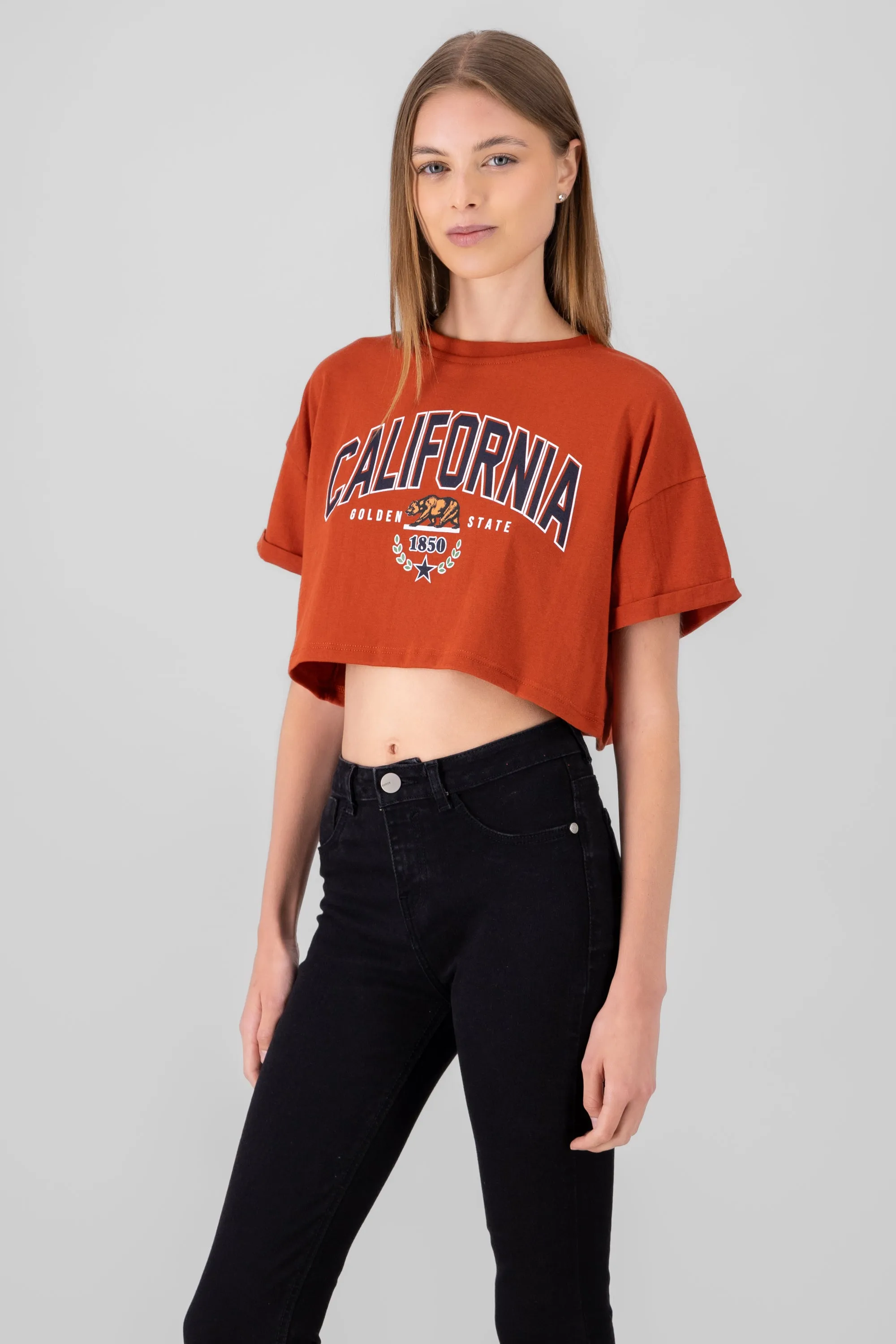 Playera Crop California sold by Shasa product image thumbnail 3