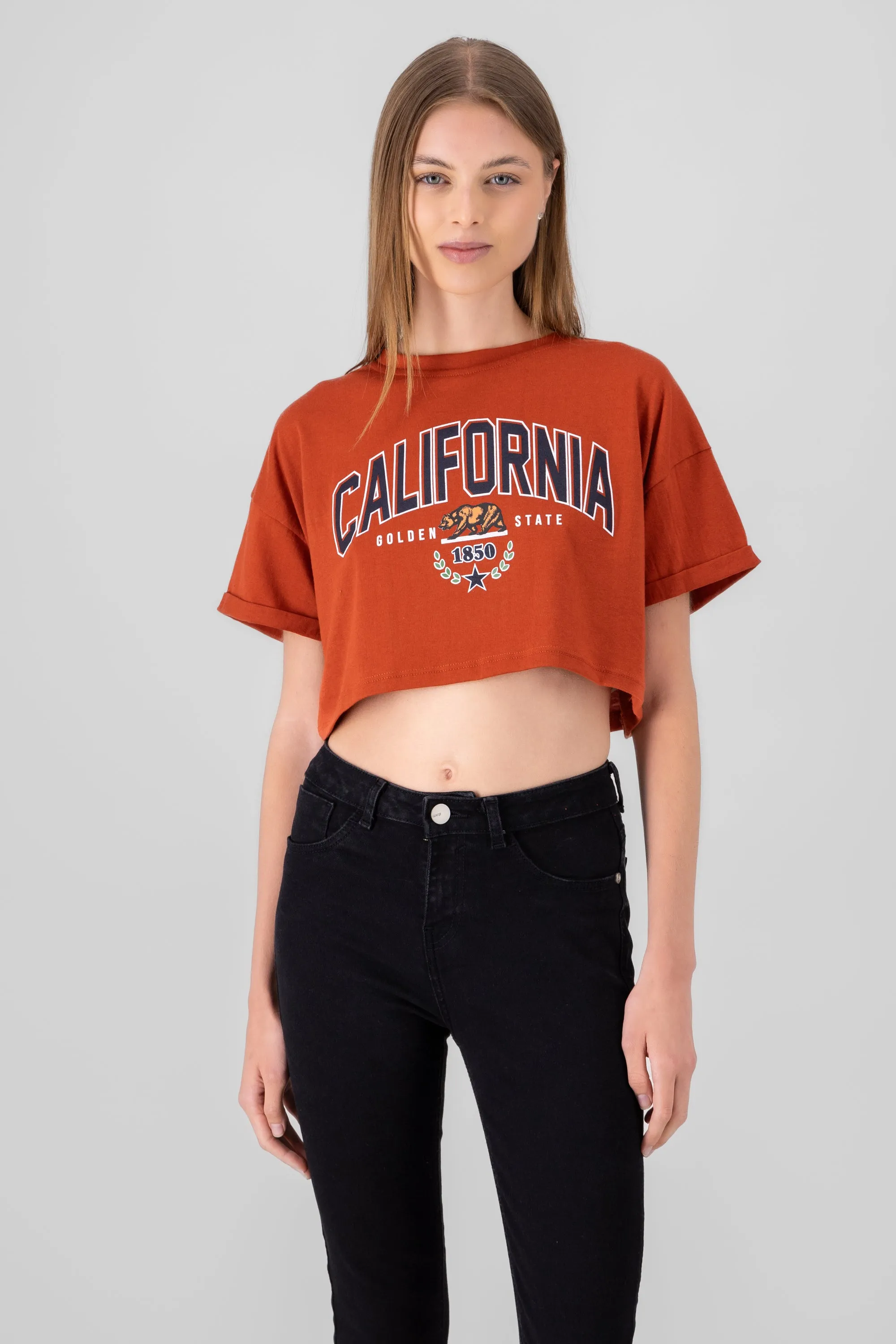 Playera Crop California sold by Shasa product image thumbnail 2