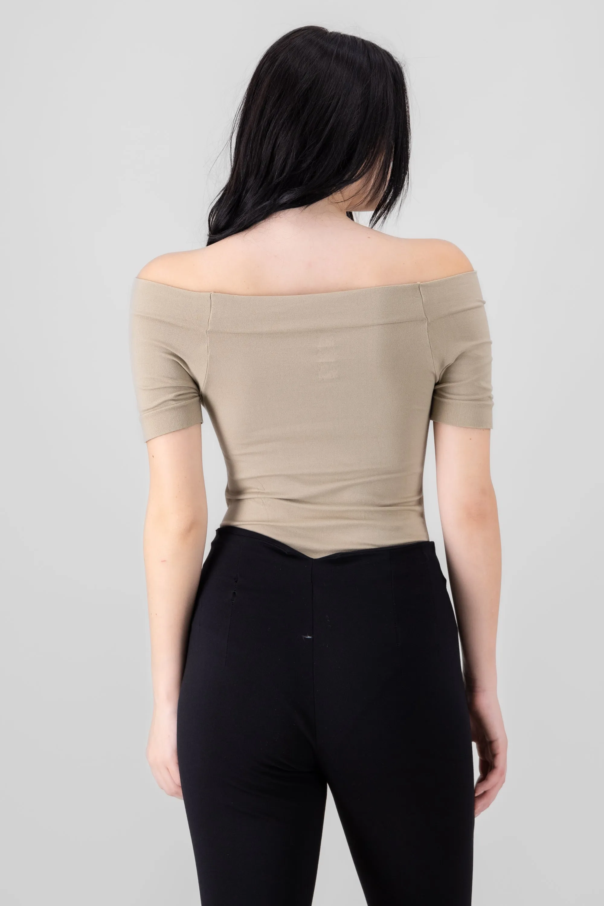 Bodysuit Liso Hombros Descubiertos sold by Shasa product image thumbnail 4