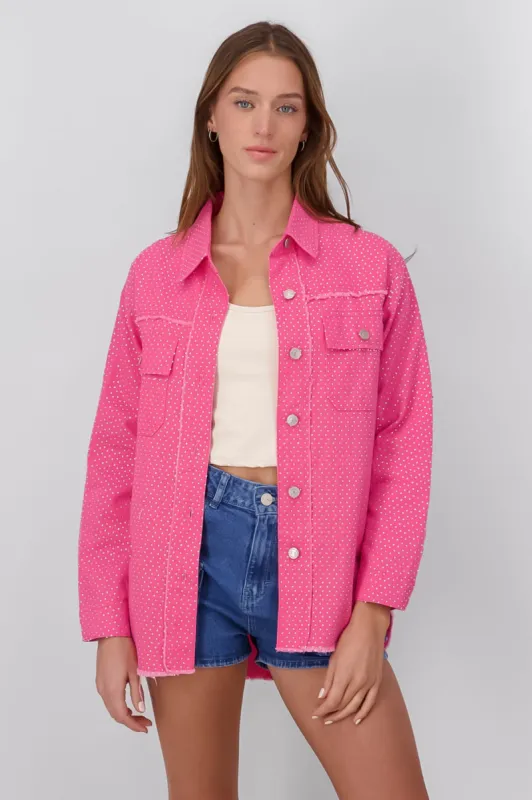 Chamarra brillos 2 bolsas sold by Shasa