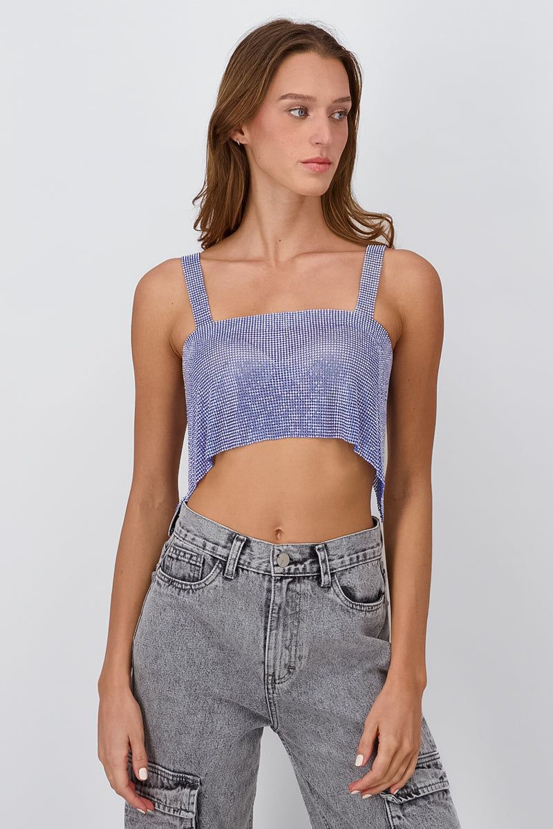 Top Tirantes Cadena Brillos sold by Shasa