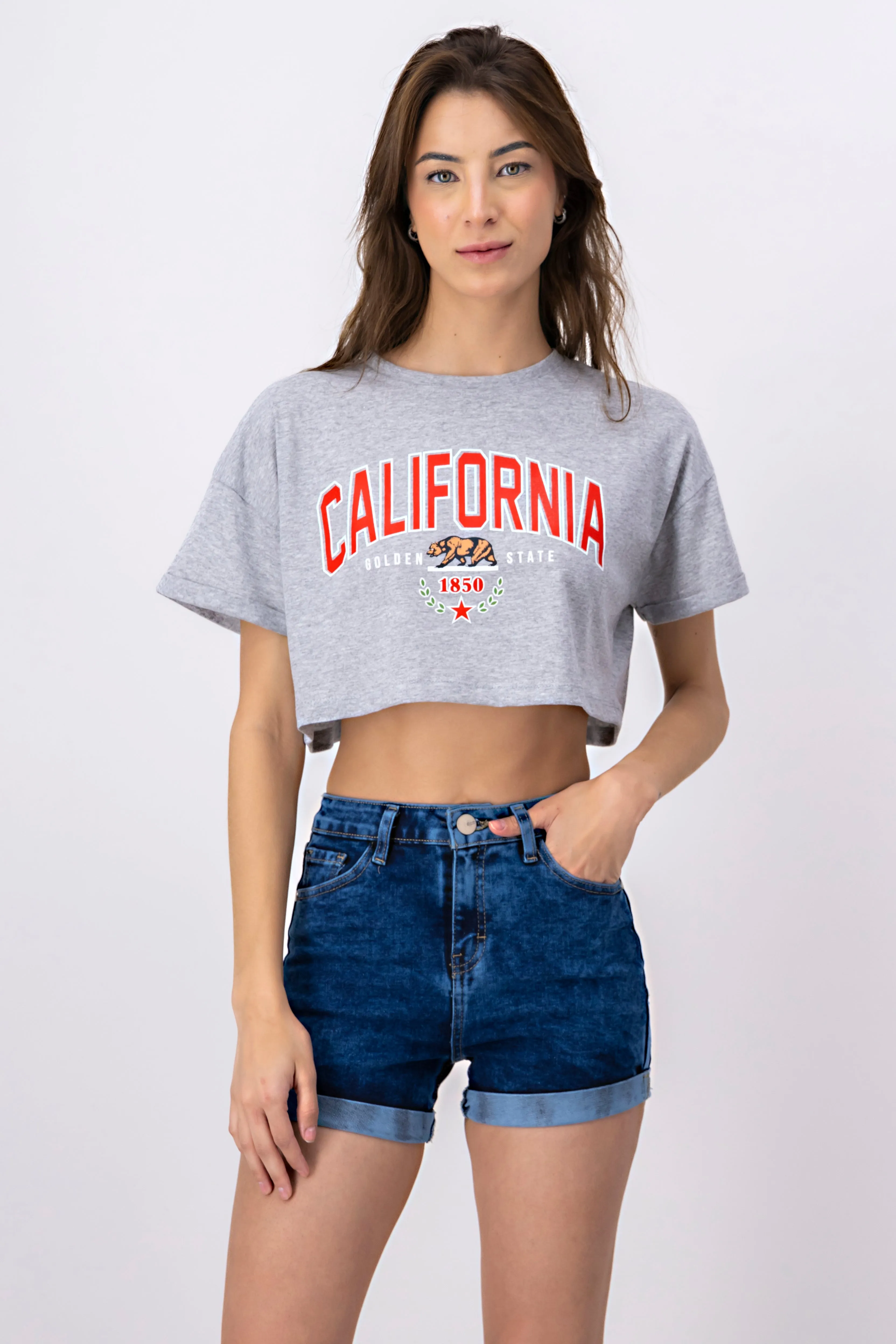 Playera Crop California sold by Shasa