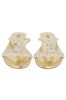SANDALIA TIRAS NUDO BRILLOS sold by Shasa