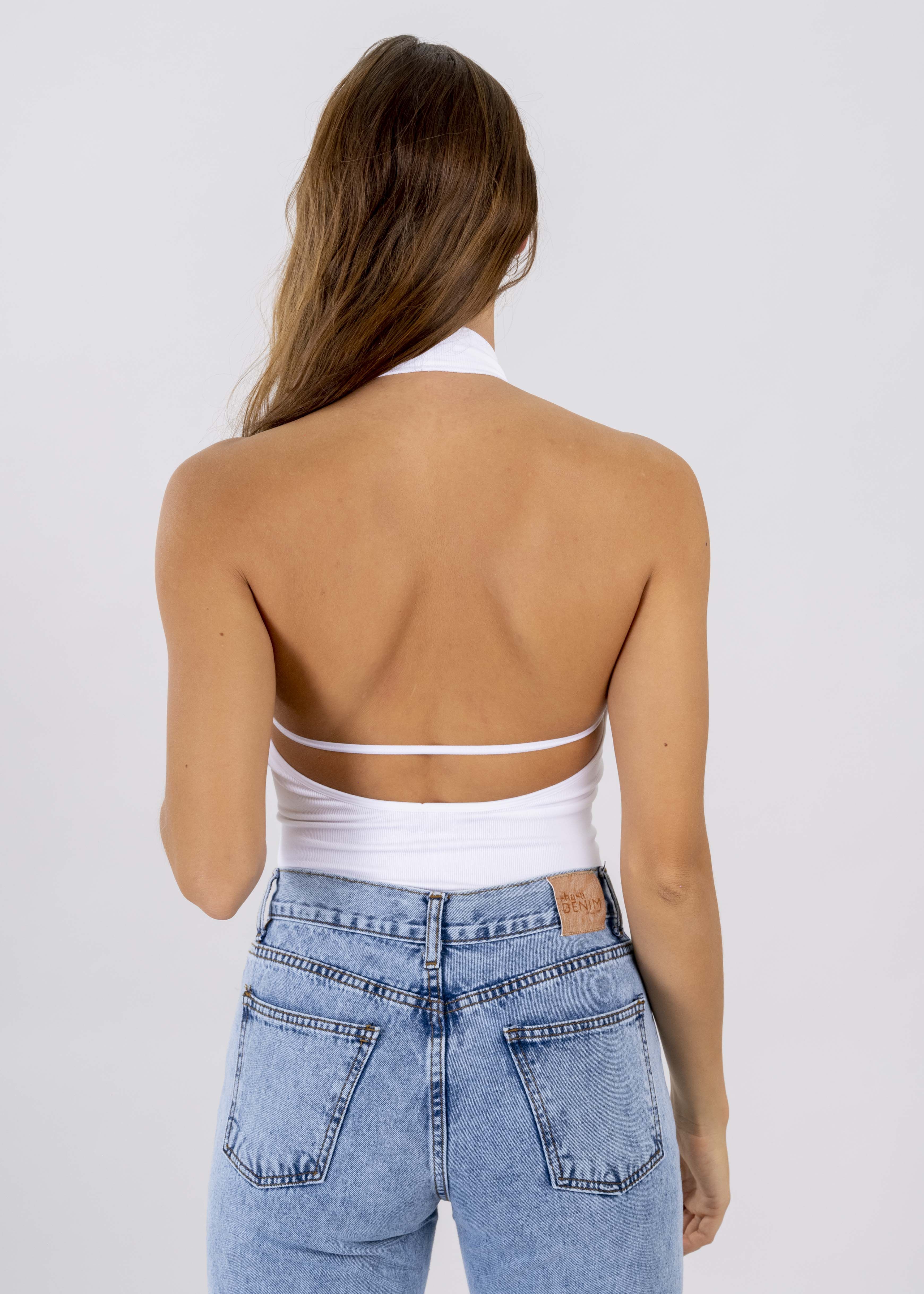 Bodysuit seamless abertura flor sold by Shasa product image thumbnail 4