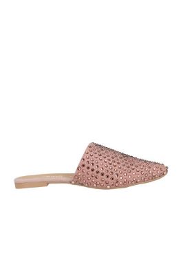 Slippers efecto gamuza brillos sold by Shasa
