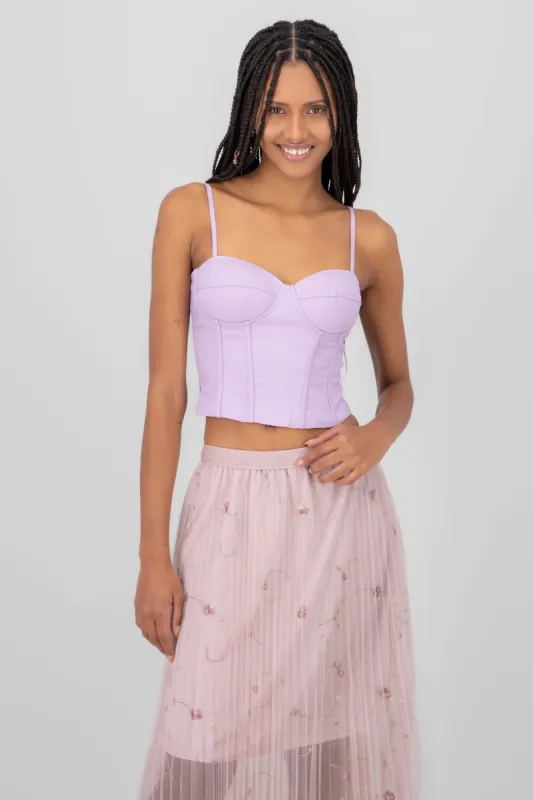 Corset liso copas tirantes sold by Shasa