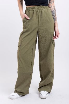 Pants cargo textura sold by Shasa