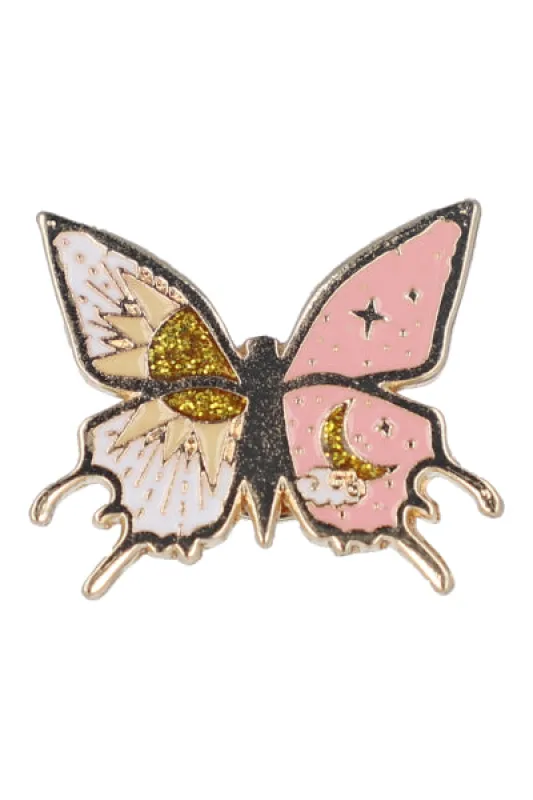Pin Mariposa Brillos sold by Shasa