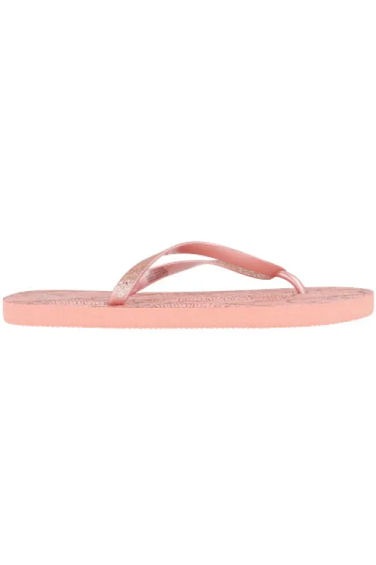 Flip flop hoja tropical brillos sold by Shasa