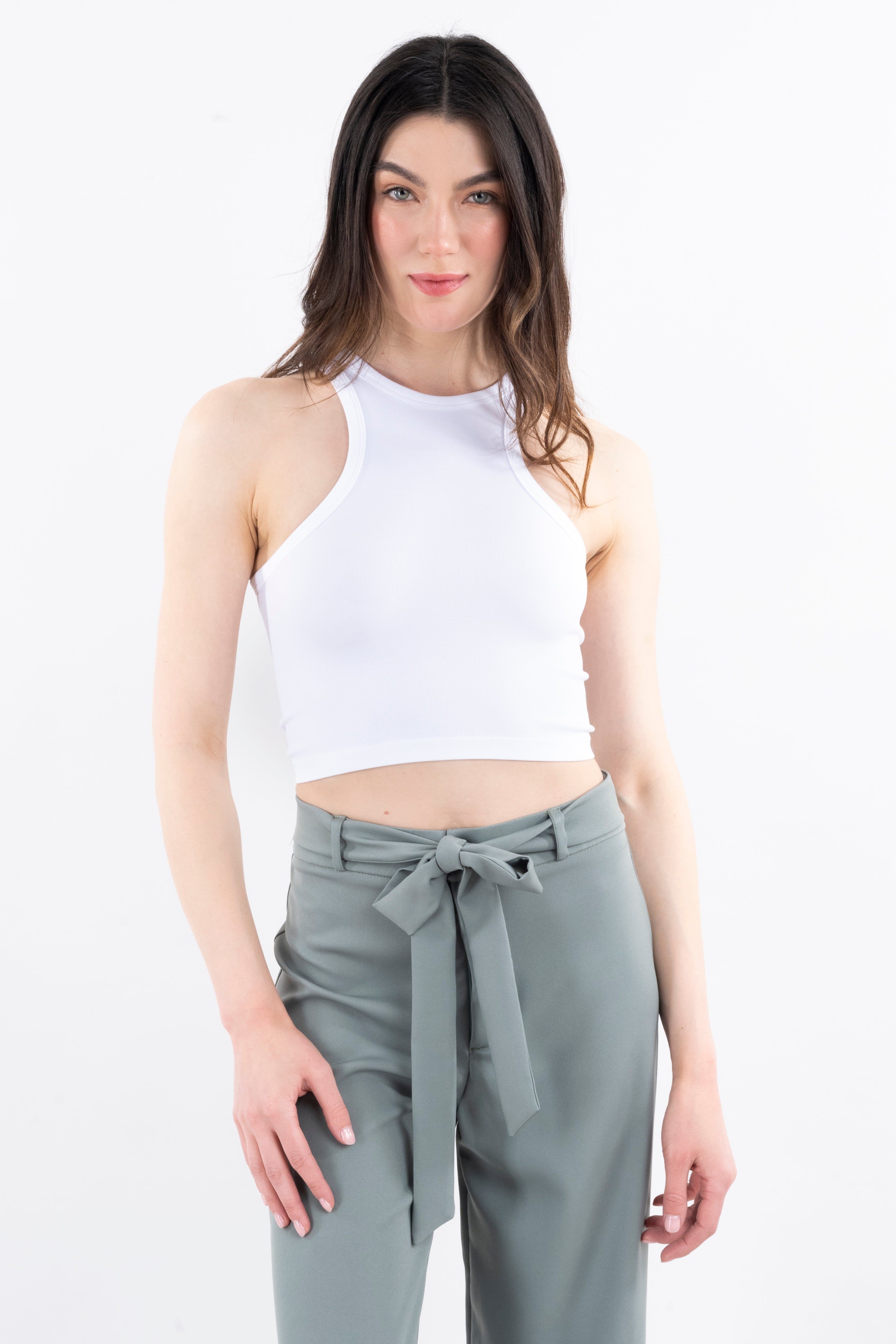 Top tank seamless liso sold by Shasa