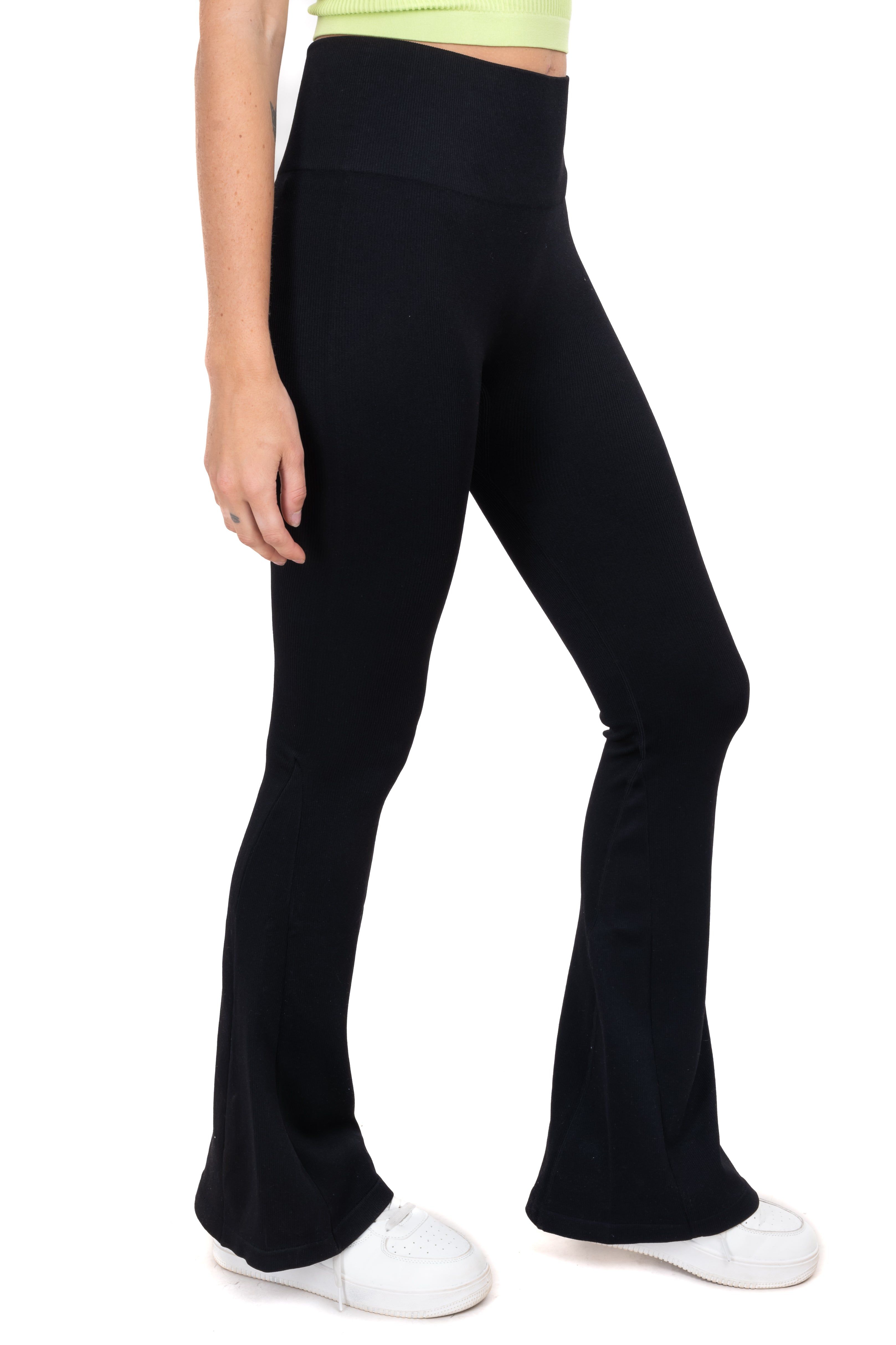 Leggings flared cintura alta lisos sold by Shasa product image thumbnail 3