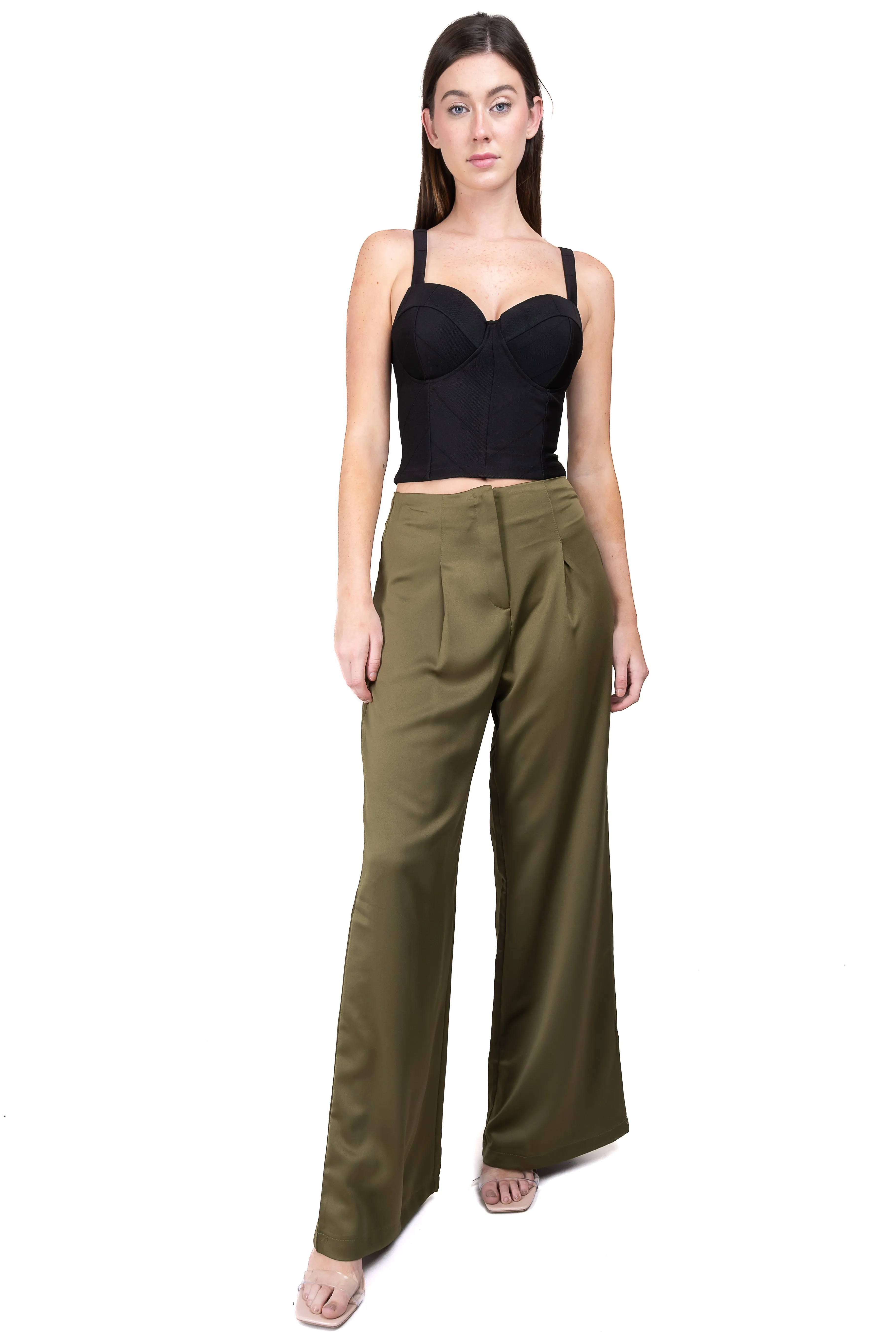 Pantalón sastre pinzas satín sold by Shasa product image thumbnail 2