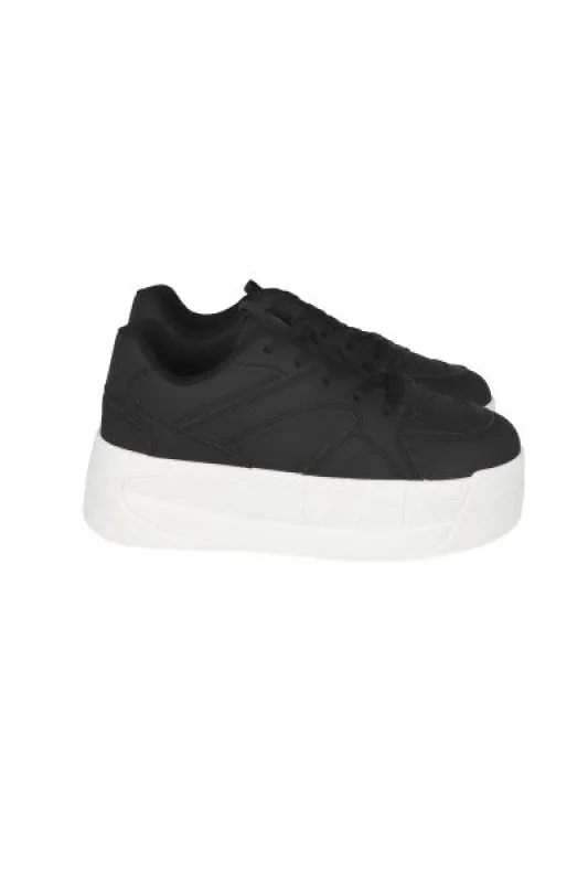 Tenis Casuales Efecto Piel Plataforma sold by Shasa