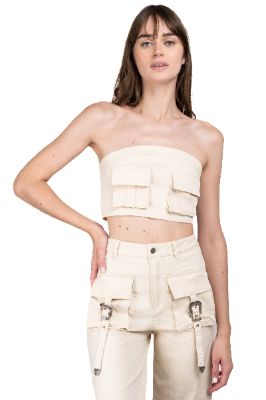 Top cargo de gabardina sold by Shasa
