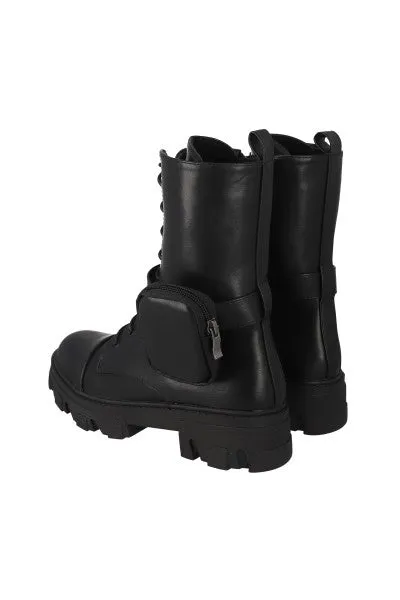 Bota combat larga con monedero sold by Shasa product image thumbnail 3