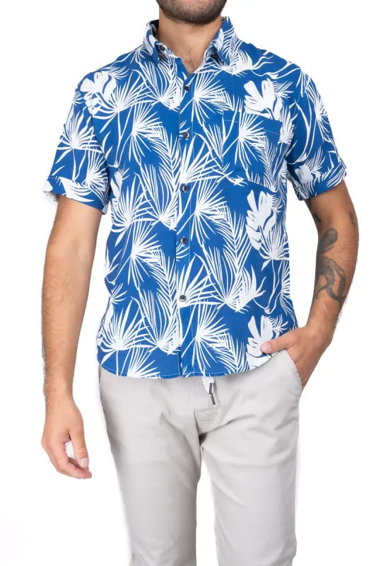 Camisa manga corta hojas sold by Shasa