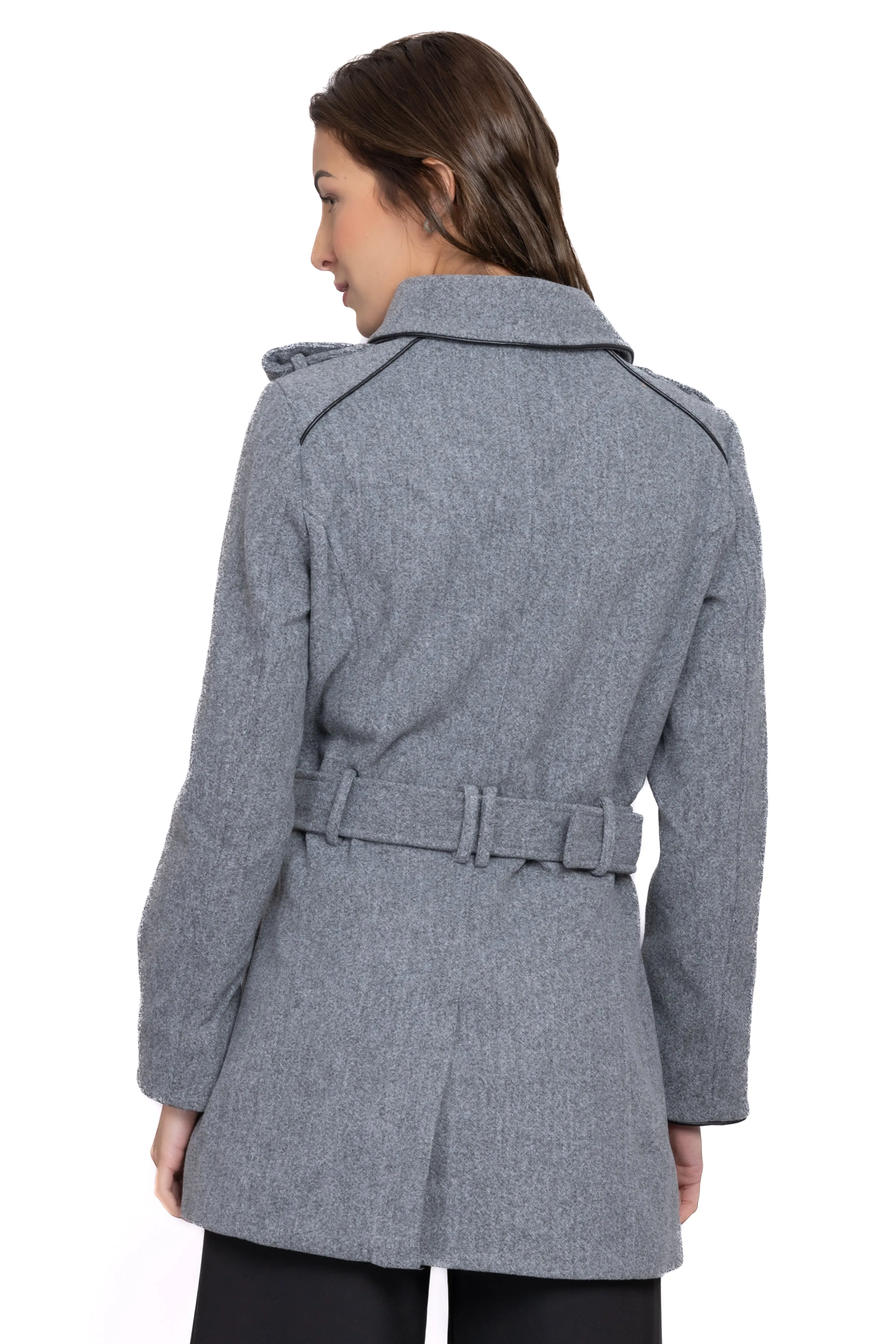 Gabardina botones cinturón sold by Shasa product image thumbnail 4