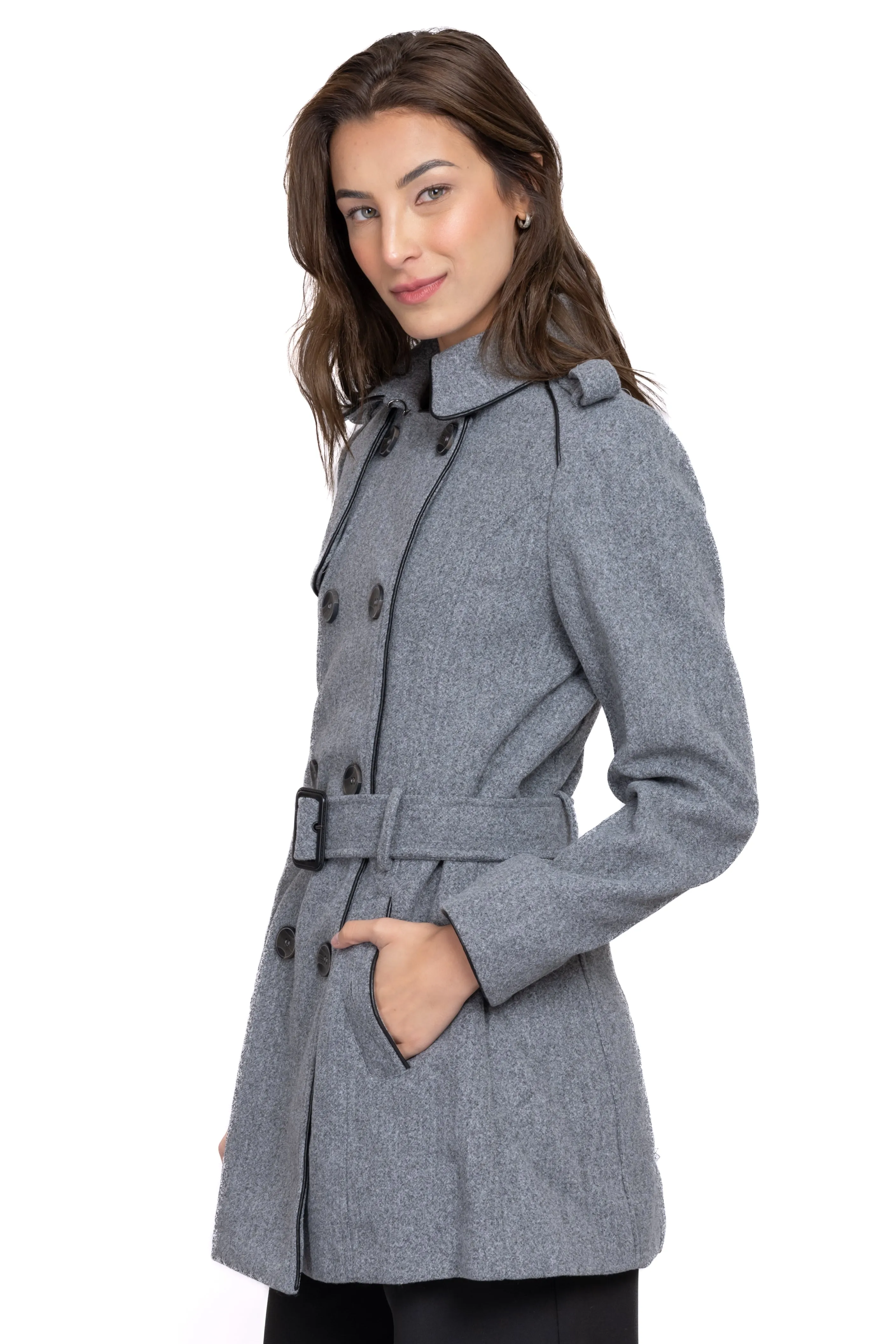 Gabardina botones cinturón sold by Shasa product image thumbnail 3