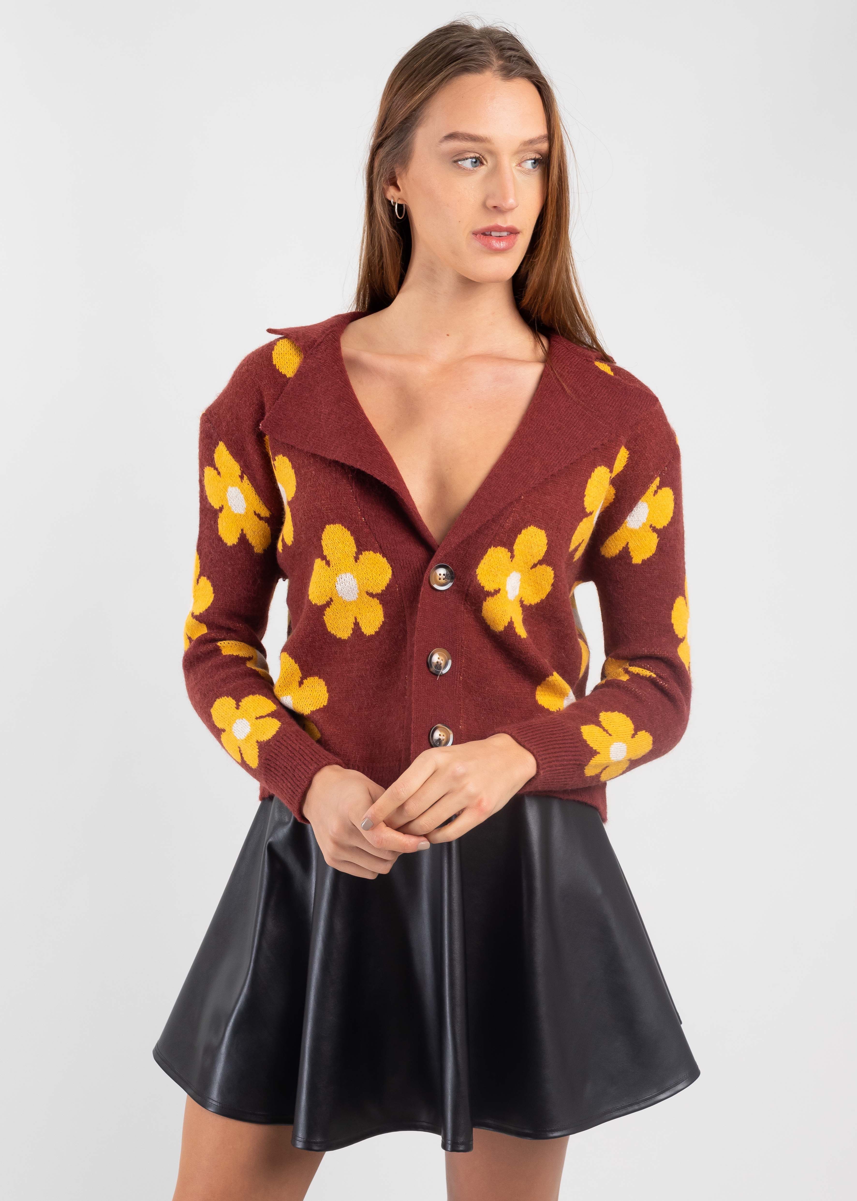 Cárdigan tejido flores sold by Shasa product image thumbnail 5