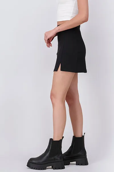 Falda mini lisa abertura sold by Shasa product image thumbnail 3