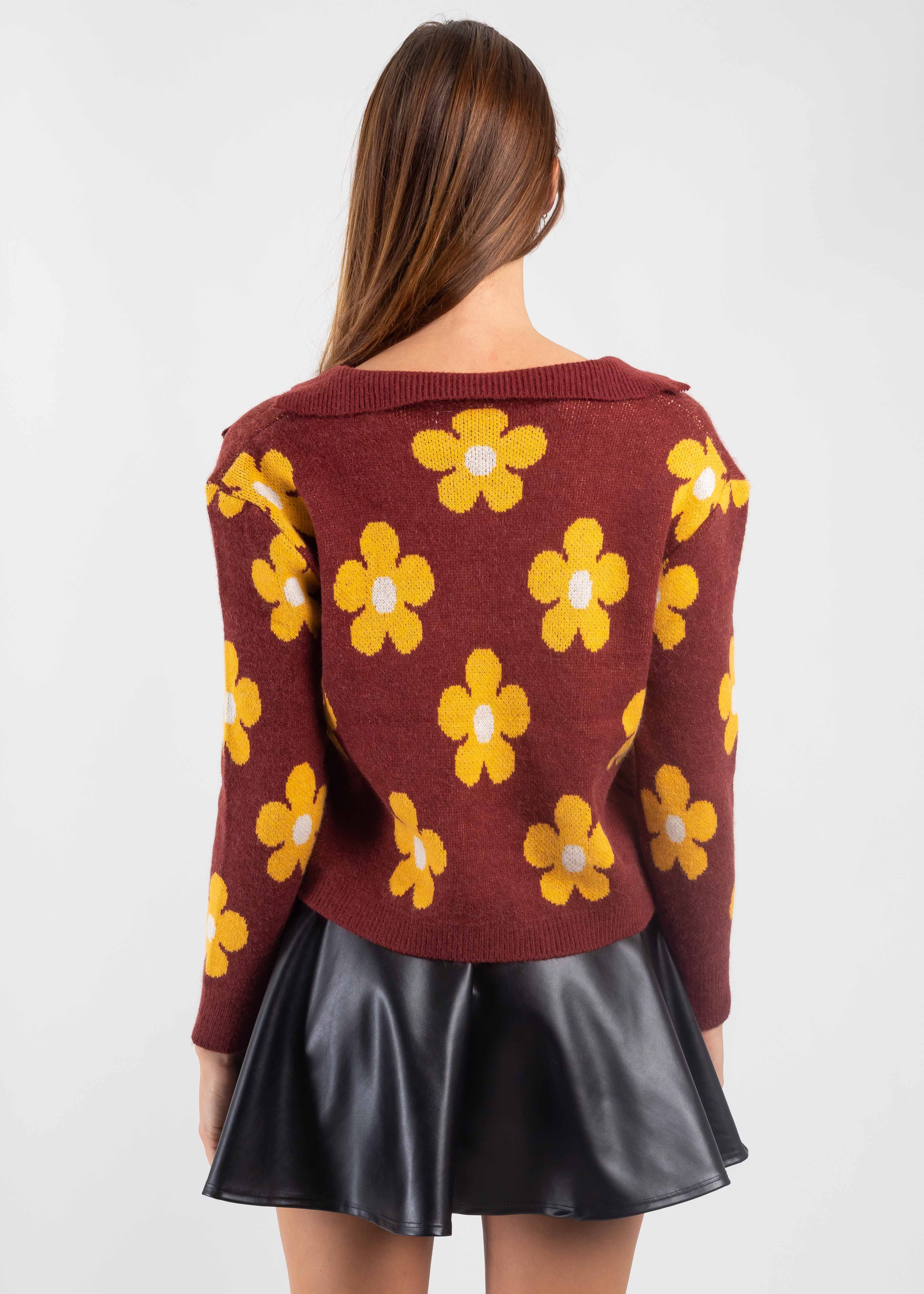 Cárdigan tejido flores sold by Shasa product image thumbnail 4