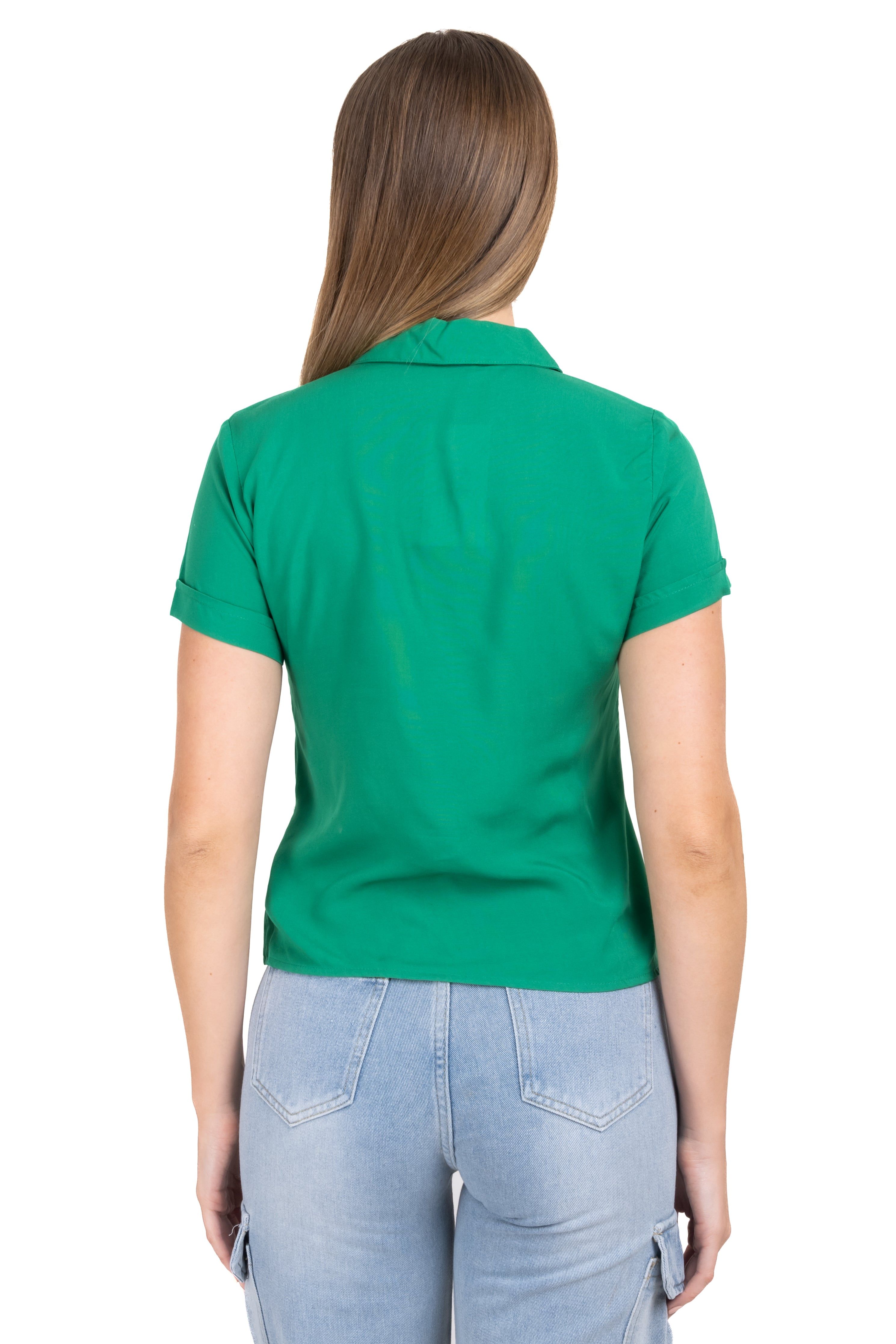 Camisa crop manga corta bolso sold by Shasa product image thumbnail 4