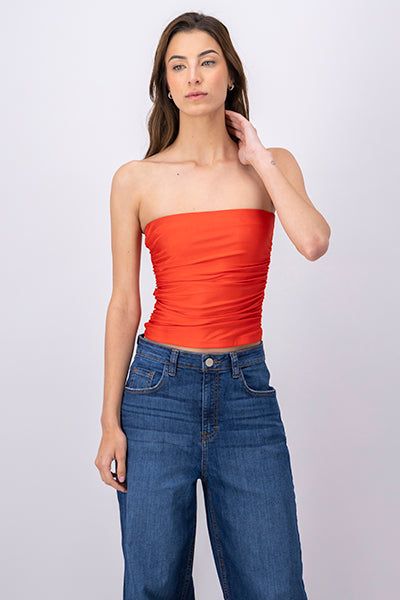 Top Strapless Fruncido Costados sold by Shasa product image thumbnail 5