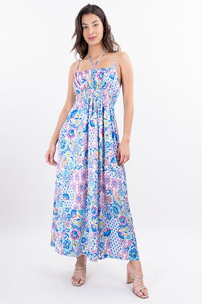 Vestido maxi paisley sold by Shasa product image thumbnail 2