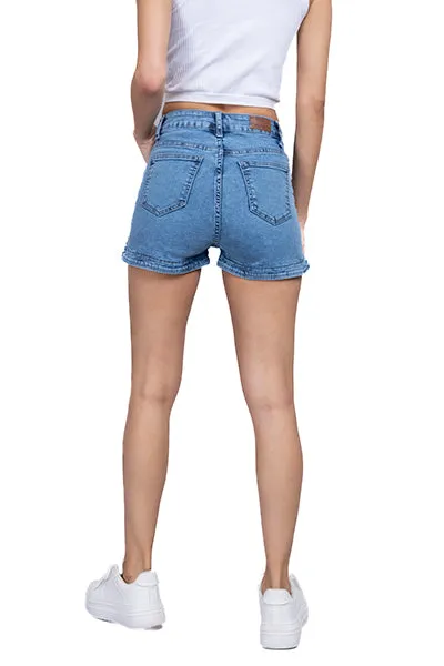 Short mezclilla cintura alta sold by Shasa product image thumbnail 4