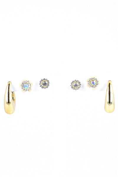 3 Pack Arracadas Flores sold by Shasa