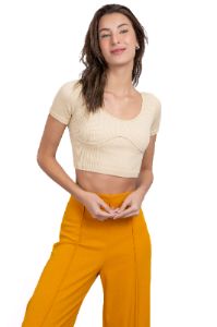 Top seamless manga corta sold by Shasa